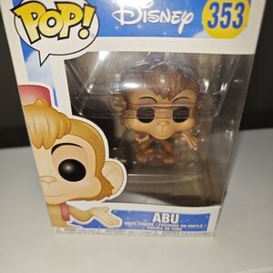 Disney Aladdin Abu Funko Pop with Brown and Tan Colors